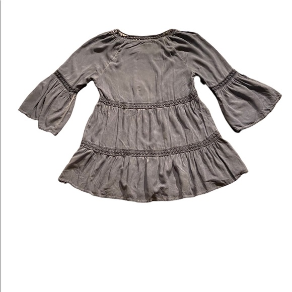 Flint and Moss bohemian style long sleeved intentionally distressed dre… - Picture 4 of 12